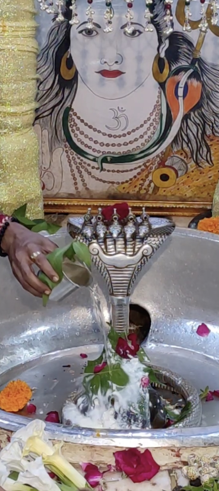 Rudrabhishek to Shree Kubereshwar Mahadev