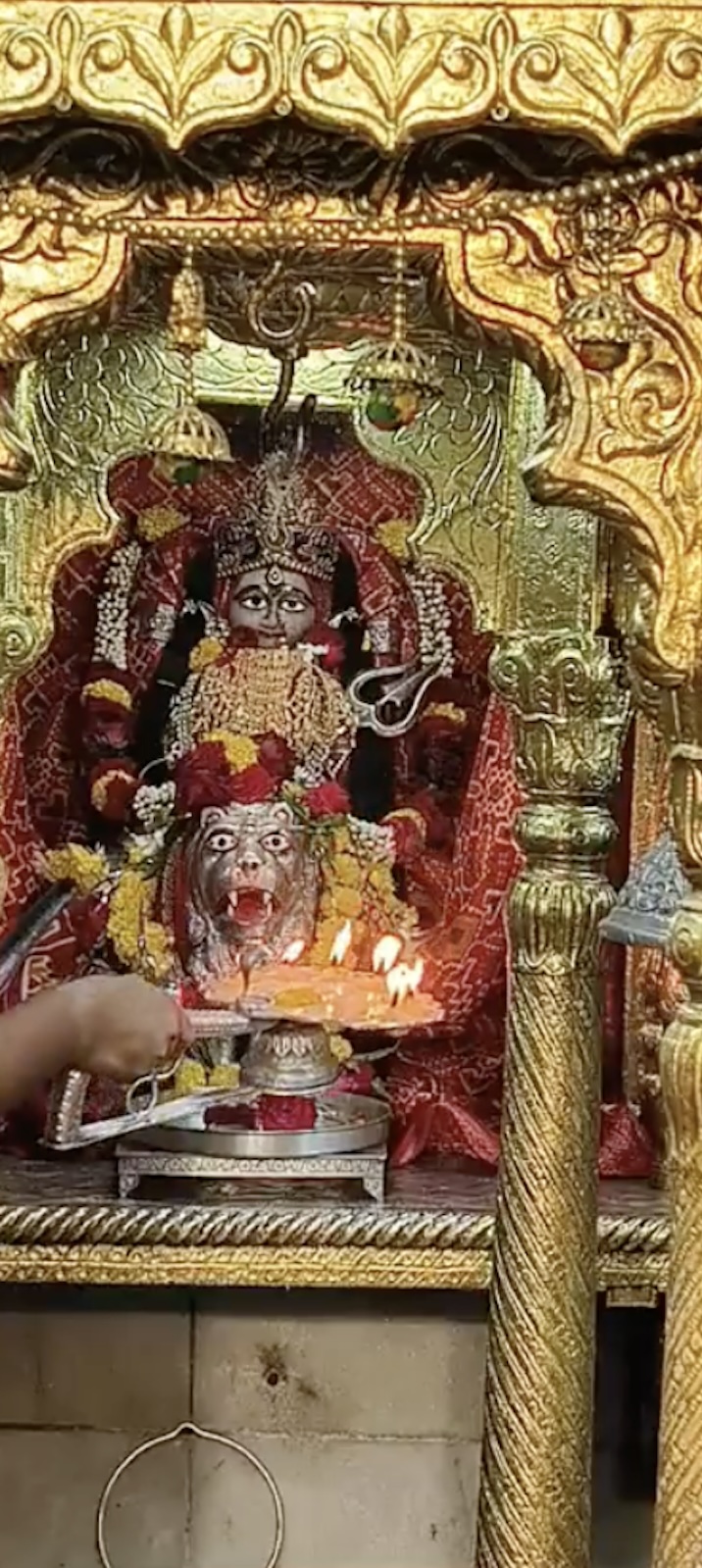 Aarti Darshan Maa Amba at Shree Kubereshwar Mahadev