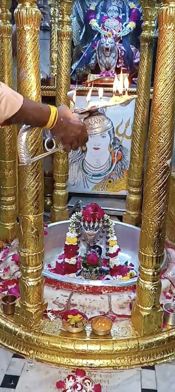 Shangar Darshan Shree Kubereshwar Mahadev