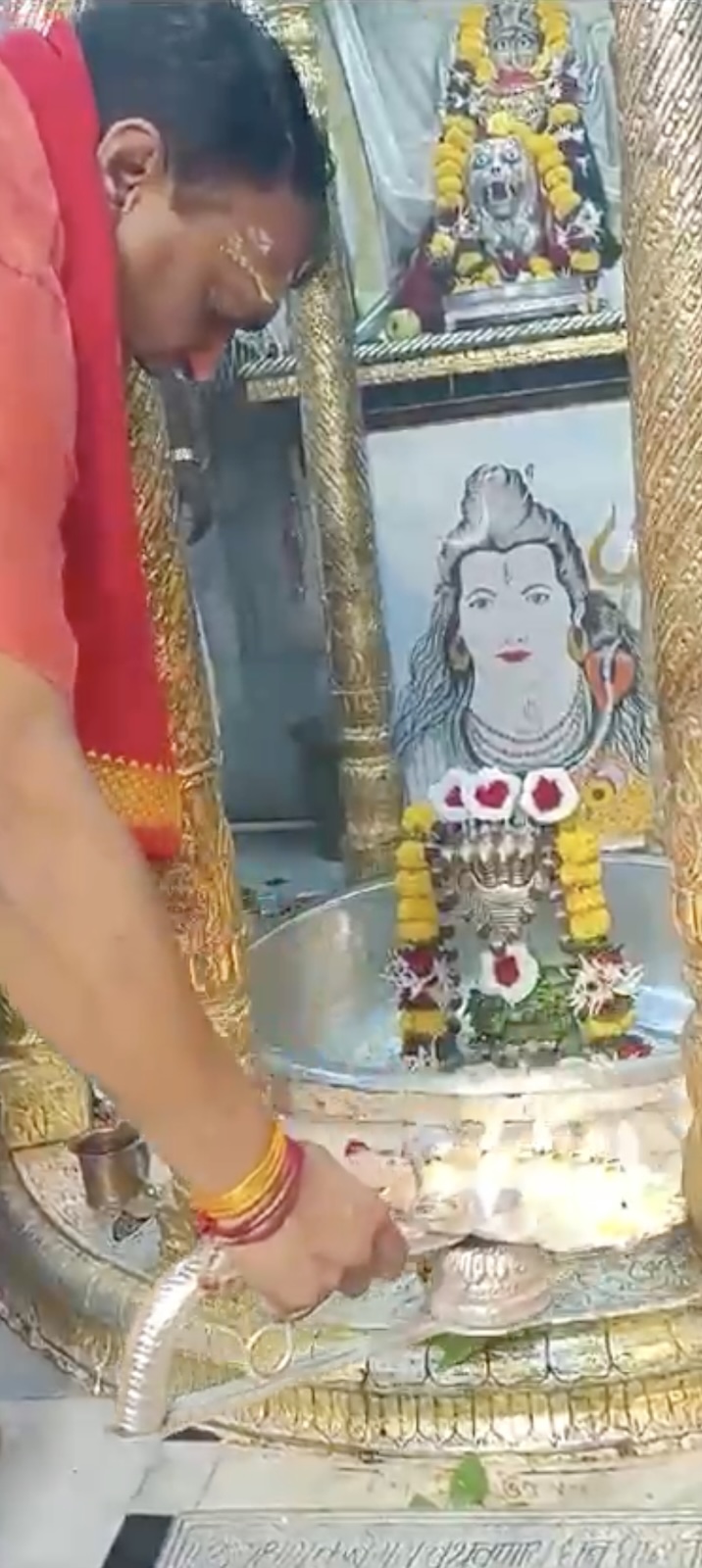 Aarti Darshan Maa Amba at Shree Kubereshwar Mahadev