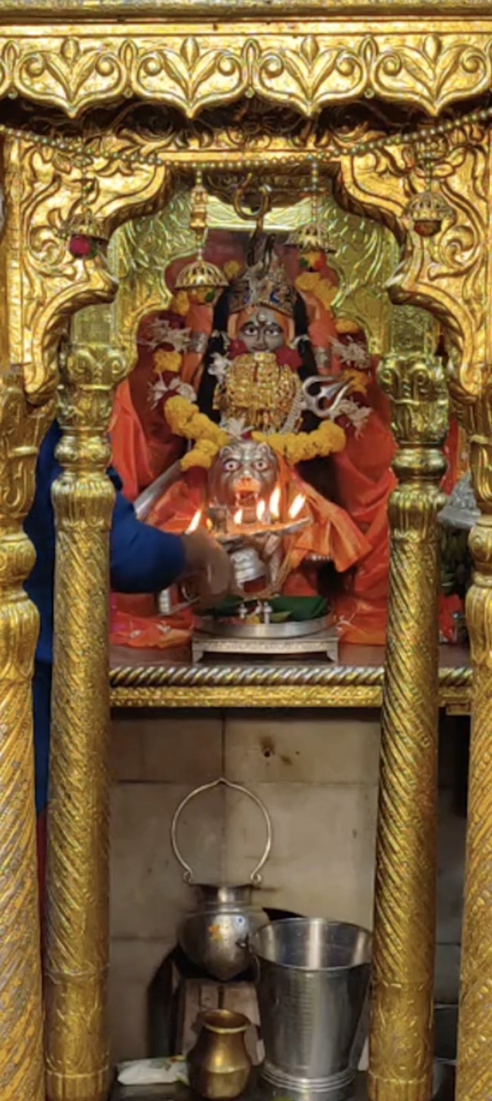 Aarti Darshan Maa Amba at Shree Kubereshwar Mahadev