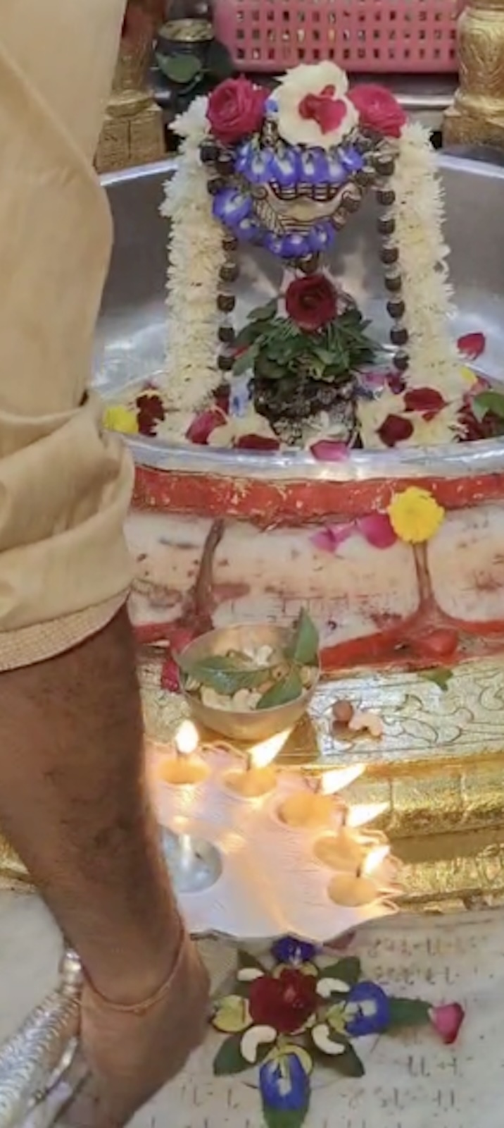 Aarti Darshan Maa Amba at Shree Kubereshwar Mahadev