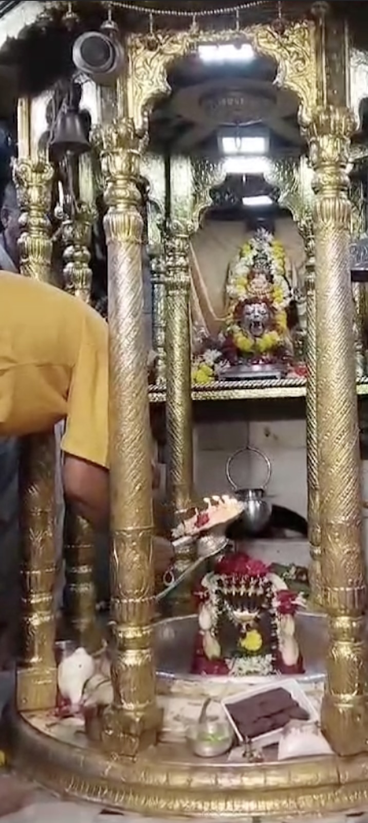 Aarti Darshan Maa Amba at Shree Kubereshwar Mahadev