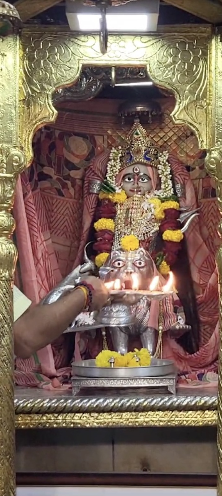 Aarti Darshan Maa Amba at Shree Kubereshwar Mahadev