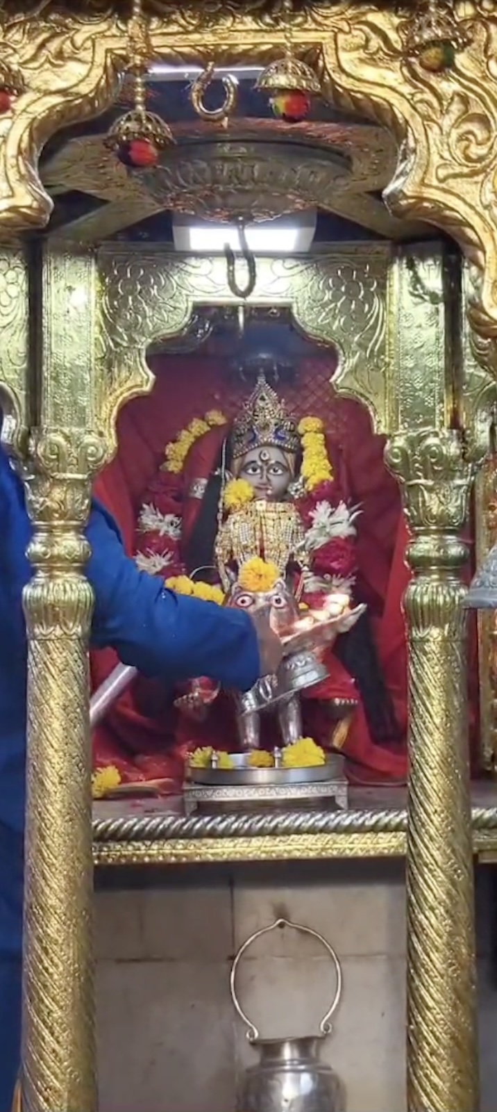 Aarti Darshan Maa Amba at Shree Kubereshwar Mahadev