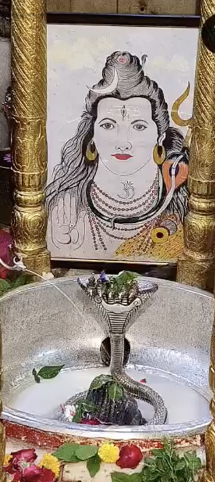 Rudrabhishek to Shree Kubereshwar Mahadev