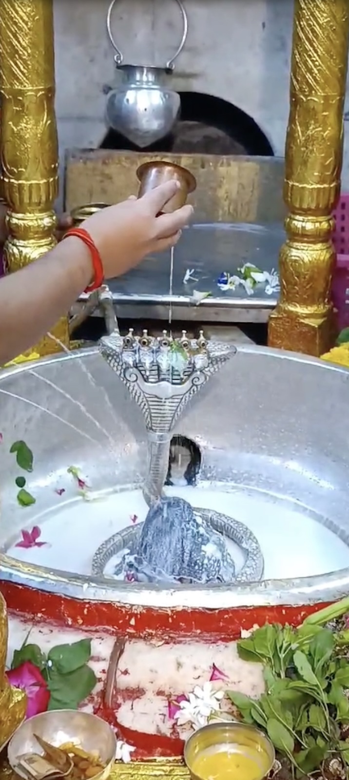 Rudrabhishek to Shree Kubereshwar Mahadev