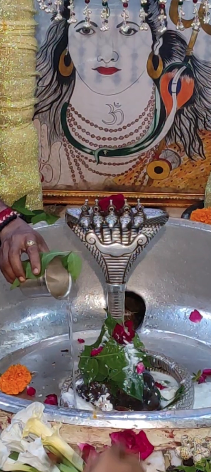 Rudrabhishek to Shree Kubereshwar Mahadev