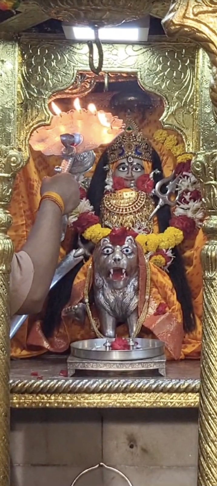 Aarti Darshan Maa Amba at Shree Kubereshwar Mahadev