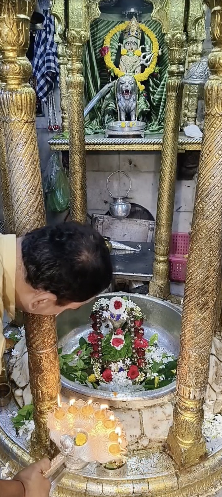 Aarti Darshan Maa Amba at Shree Kubereshwar Mahadev