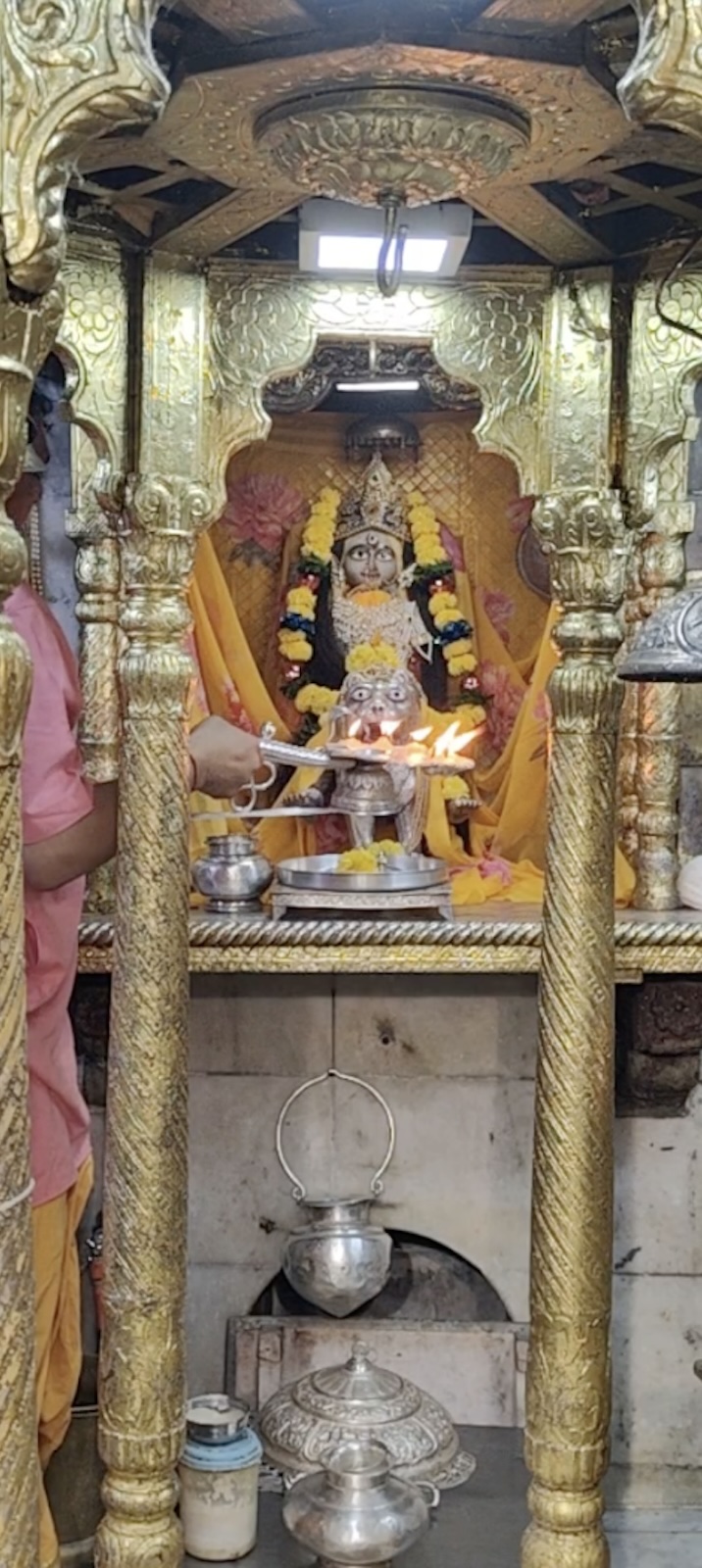 Aarti Darshan Maa Amba at Shree Kubereshwar Mahadev