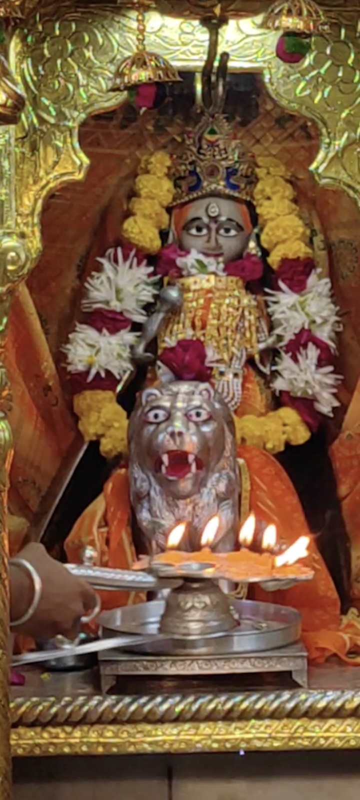 Aarti Darshan Maa Amba at Shree Kubereshwar Mahadev