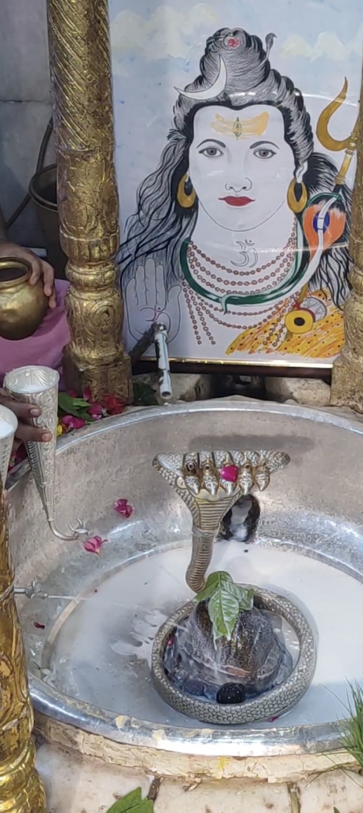 Rudrabhishek to Shree Kubereshwar Mahadev