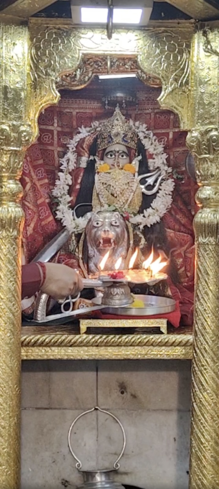 Aarti Darshan Maa Amba at Shree Kubereshwar Mahadev