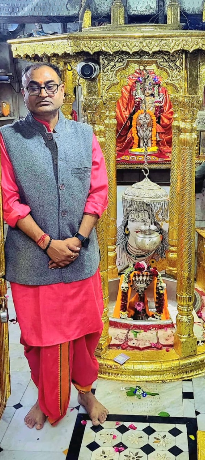 Aarti Darshan Maa Amba at Shree Kubereshwar Mahadev