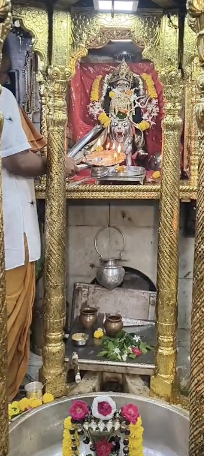 Aarti Darshan Maa Amba at Shree Kubereshwar Mahadev