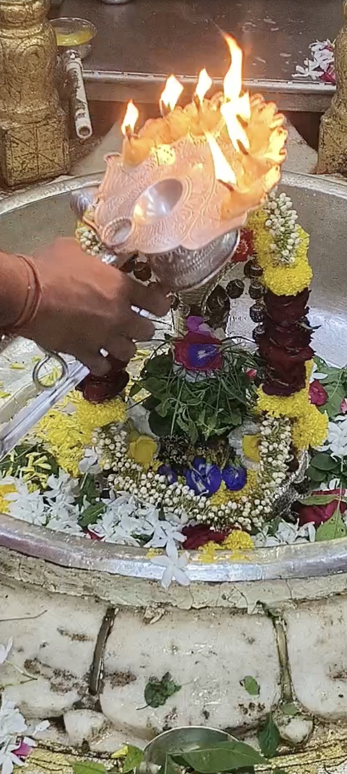 Aarti Darshan Maa Amba at Shree Kubereshwar Mahadev