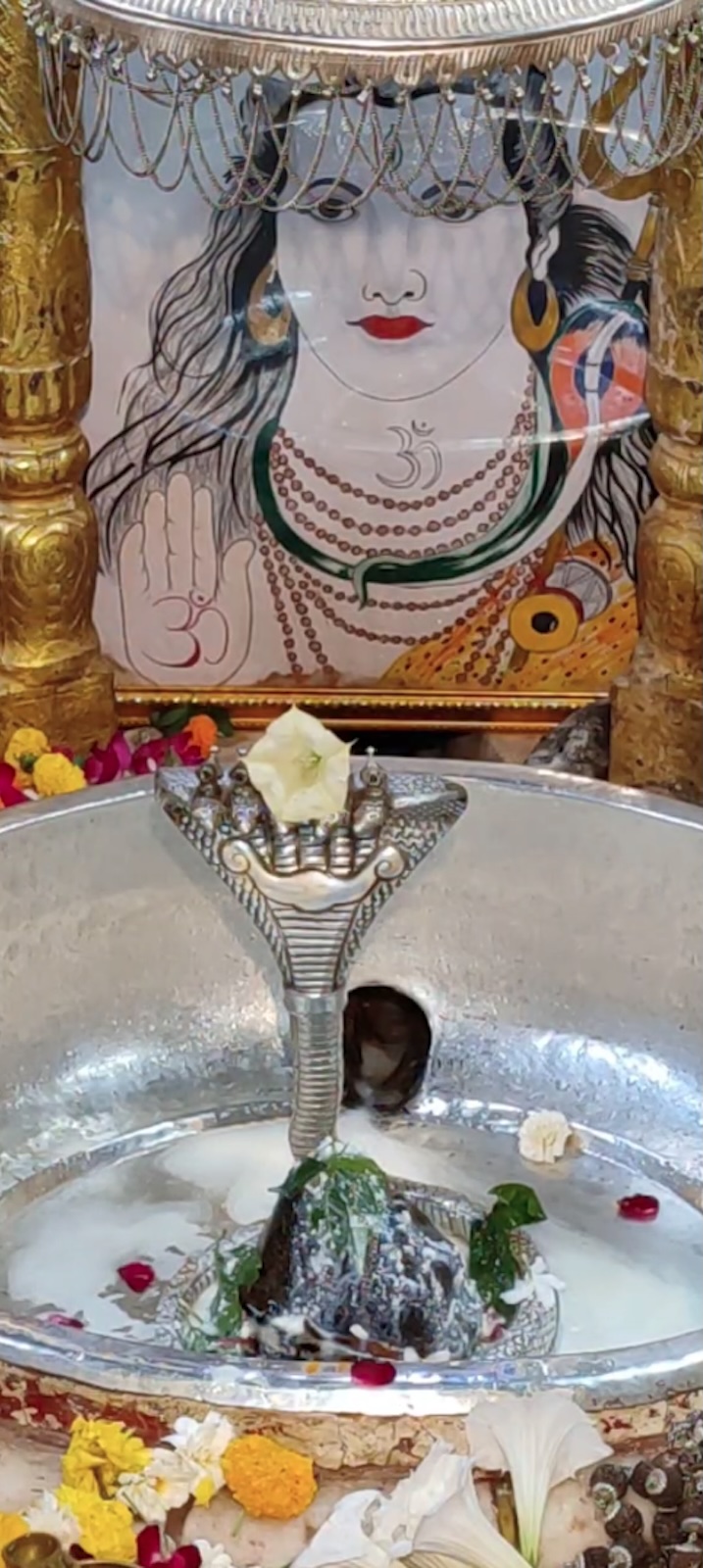 Rudrabhishek to Shree Kubereshwar Mahadev