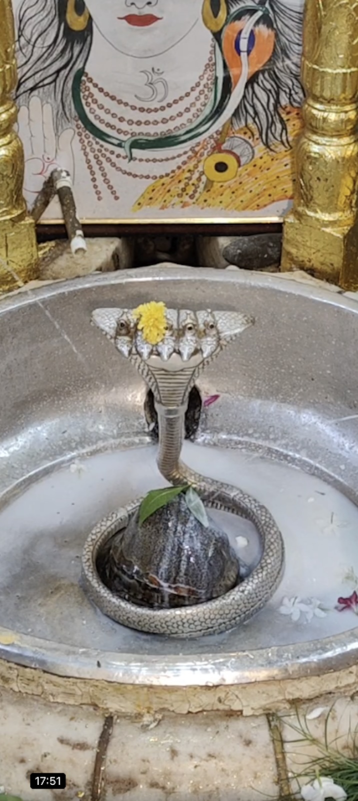 Rudrabhishek to Shree Kubereshwar Mahadev