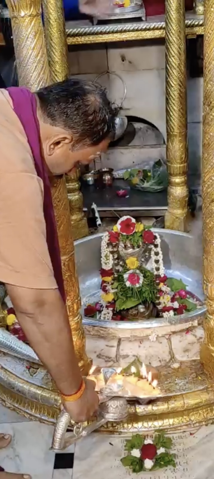 Aarti Darshan Maa Amba at Shree Kubereshwar Mahadev