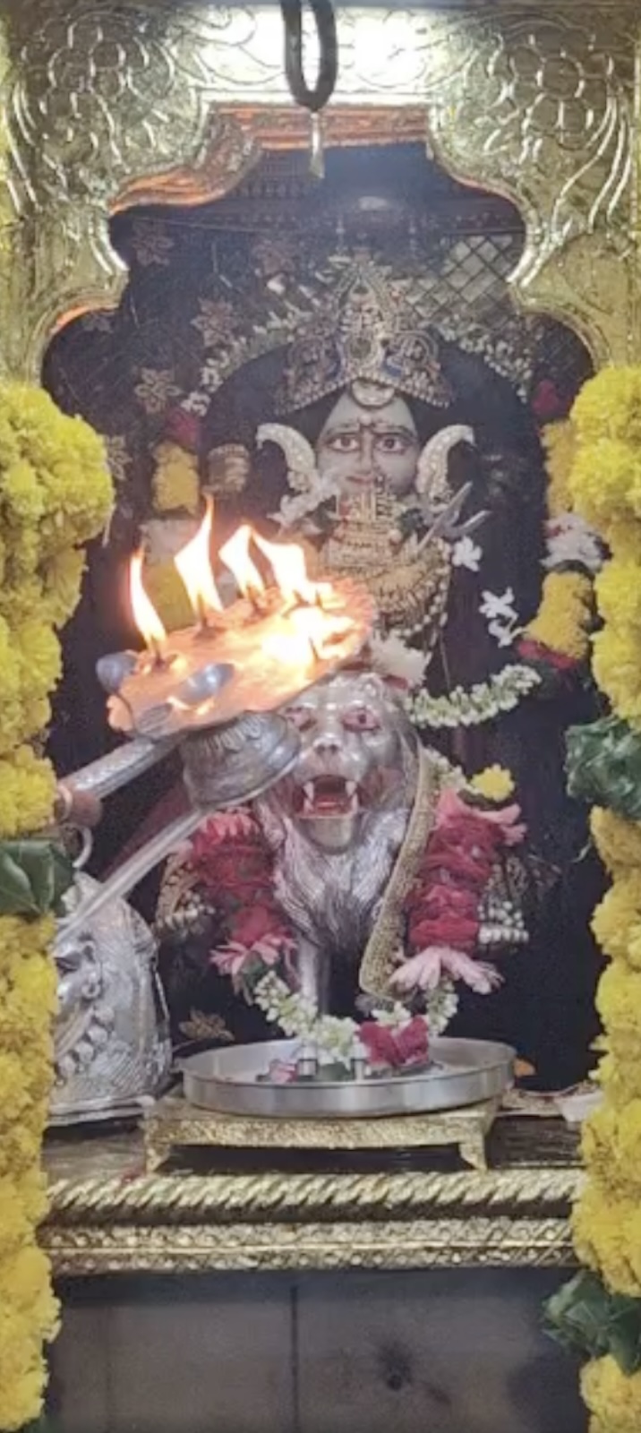 Aarti Darshan Maa Amba at Shree Kubereshwar Mahadev