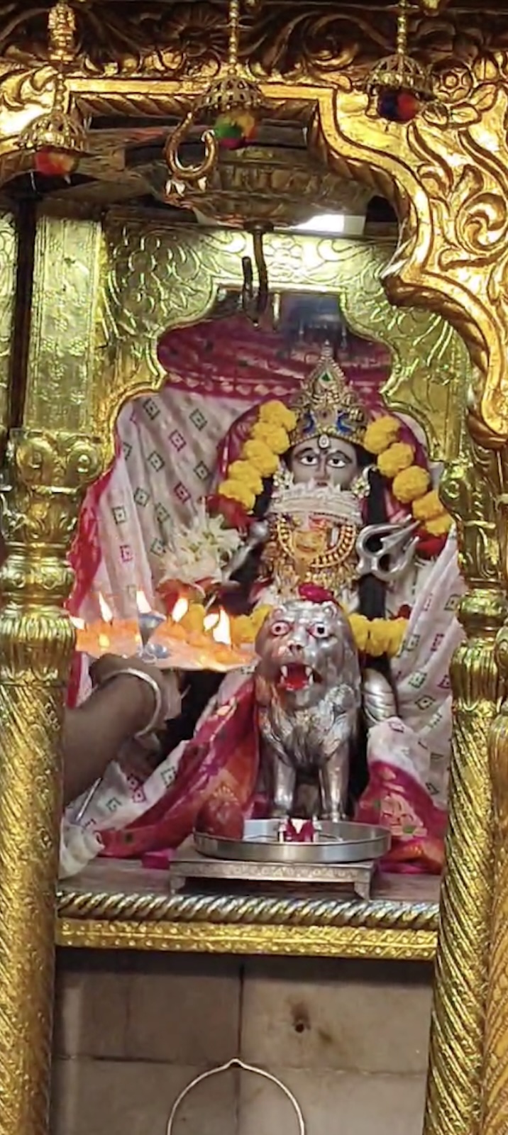 Aarti Darshan Maa Amba at Shree Kubereshwar Mahadev